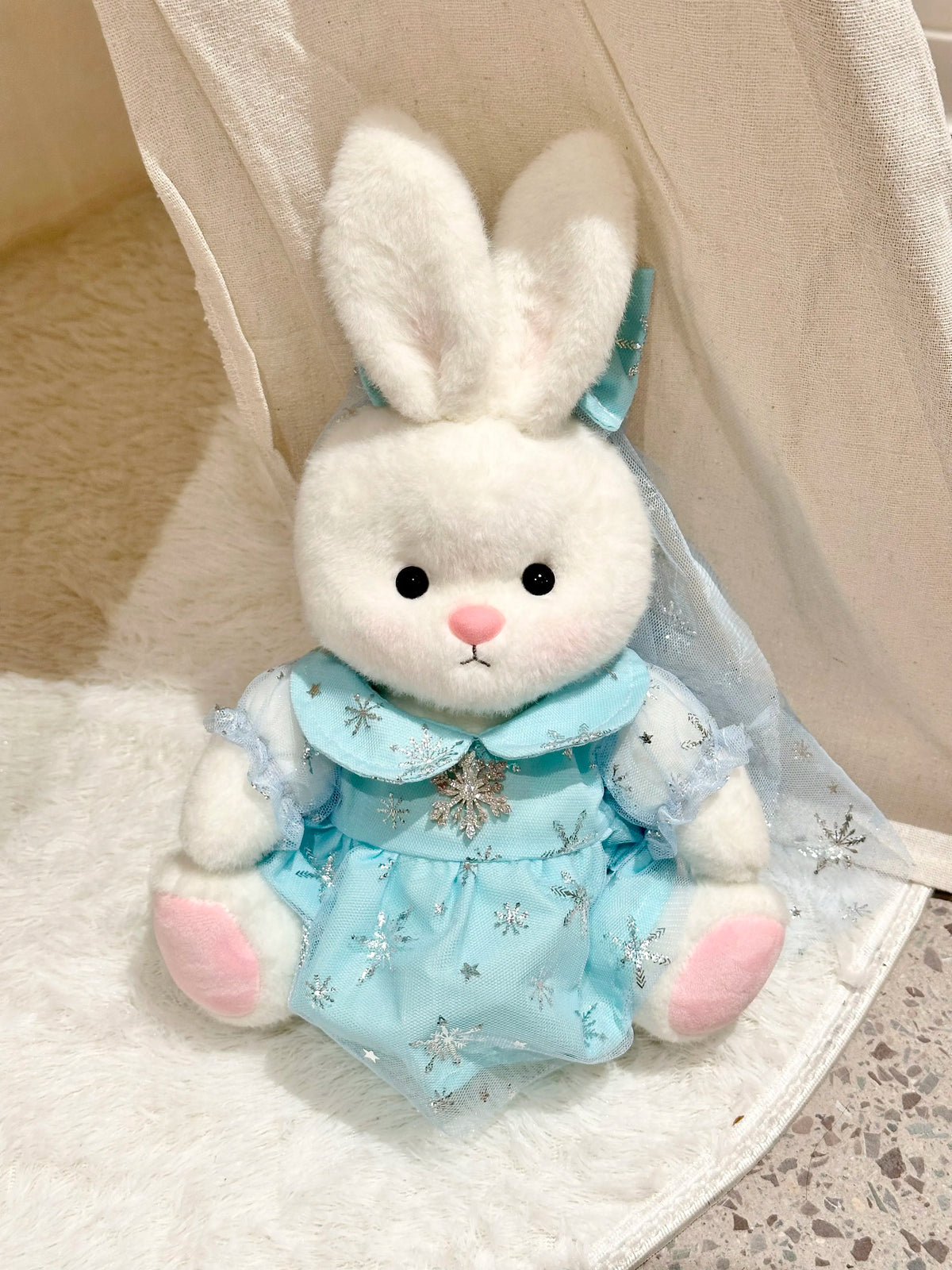 Homeyfriends Cute Jointed Bunny Stuffed Animal