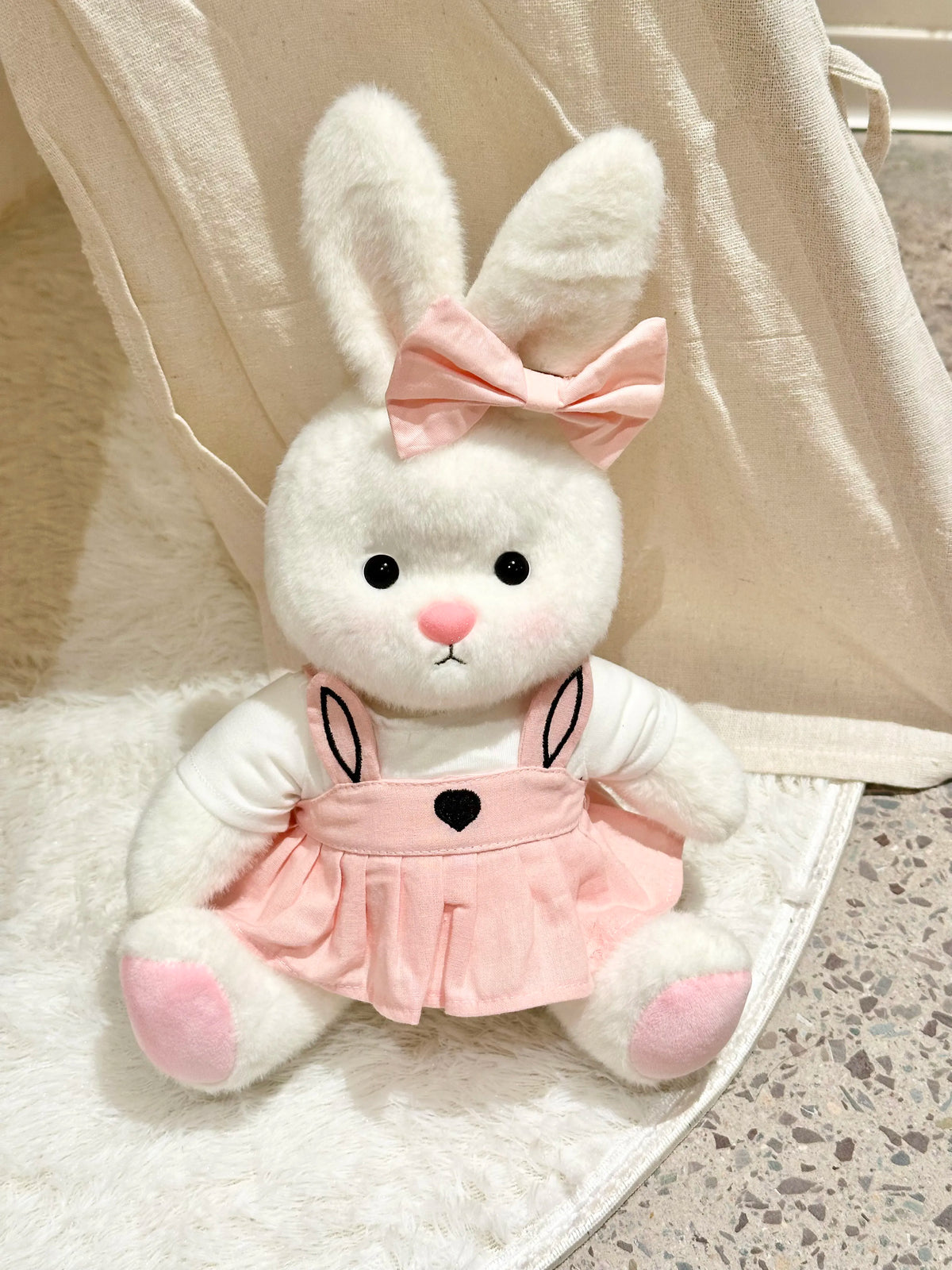 Homeyfriends Cute Jointed Bunny Stuffed Animal