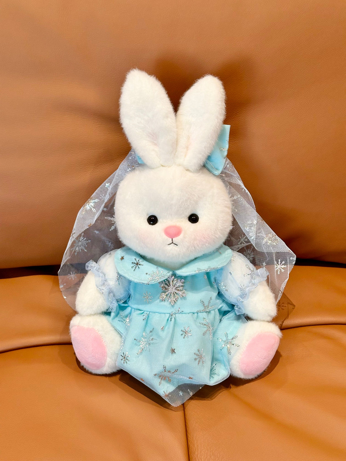 Homeyfriends Cute Jointed Bunny With Ice Princess Wedding Dress Outfit