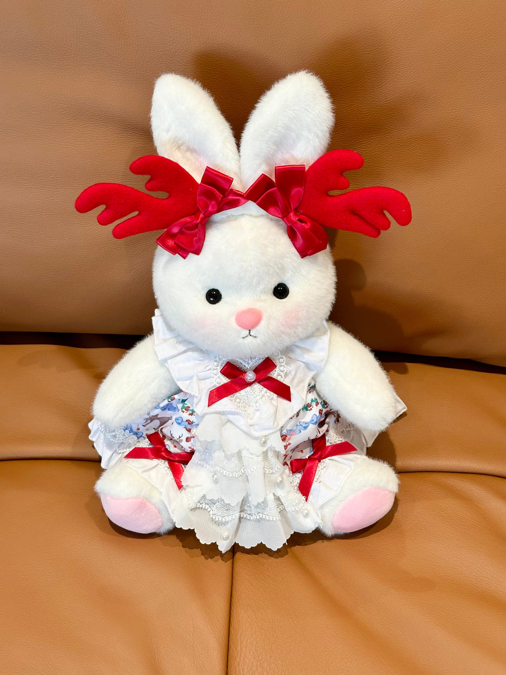 Homeyfriends Cute Jointed Bunny With Little Deer Outfit