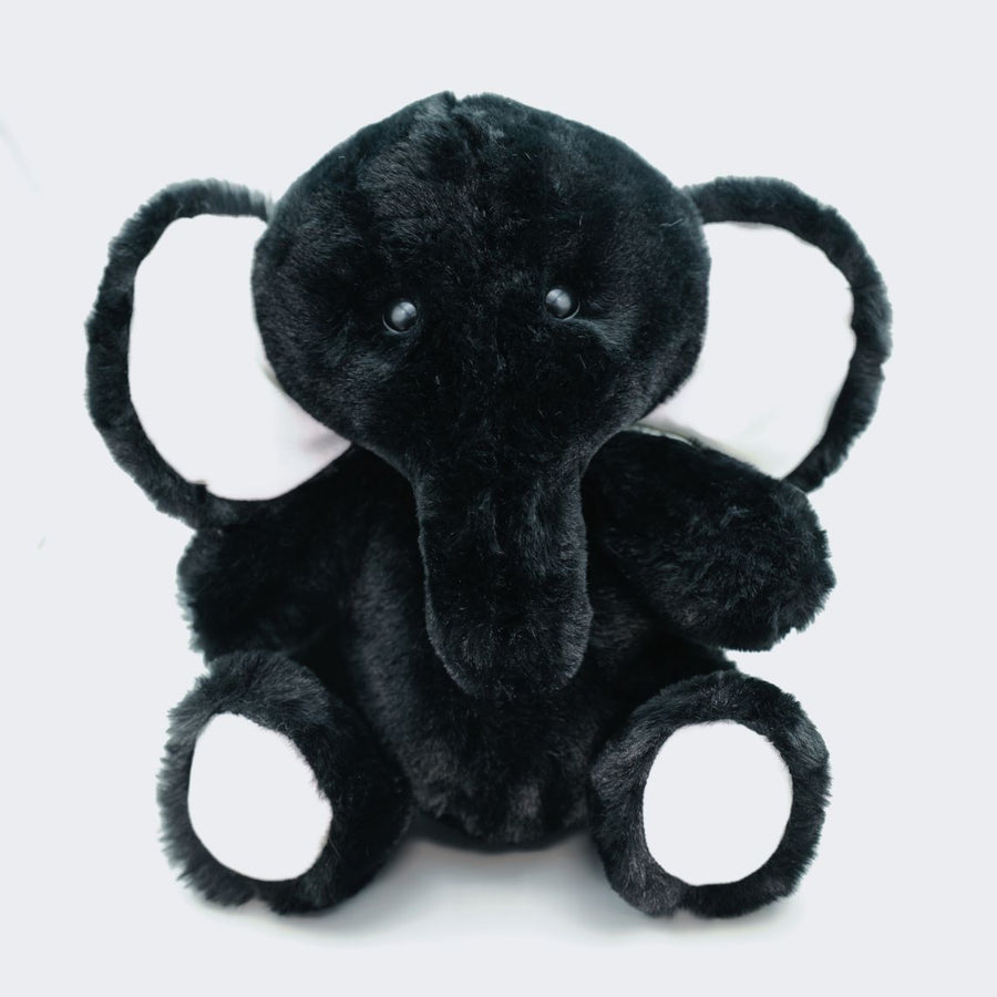 Homeyfriends Budy The Black Jointed Elephant Stuffed Animal
