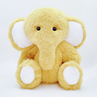 HomeyFriends Peanut The Yellow Jointed Elephant Stuffed Animal