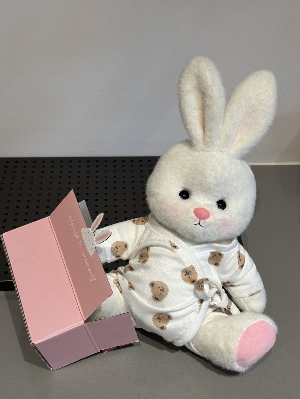 Homeyfriends Cute Jointed Bunny With Bear pajamas