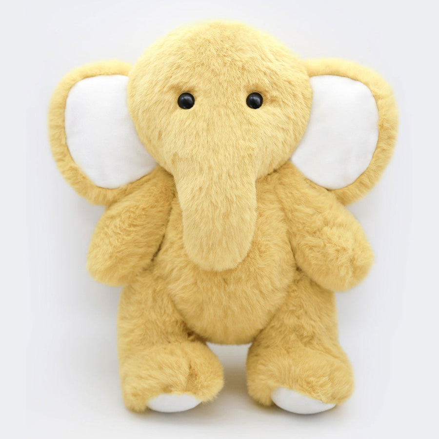 HomeyFriends Peanut The Yellow Jointed Elephant Stuffed Animal