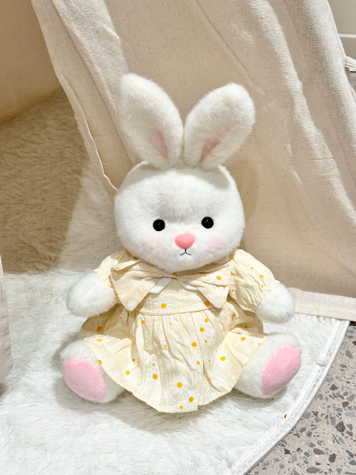 Homeyfriends Cute Jointed Bunny Stuffed Animal