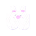 Pink Polka Dot Piglet Romper