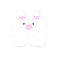 Pink Polka Dot Piglet Romper