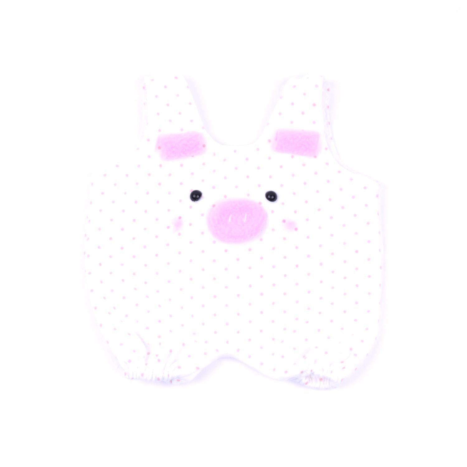 Pink Polka Dot Piglet Romper
