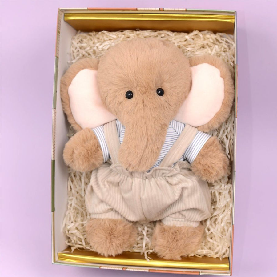 Homeyfriends Trunks The Brown Jointed Elephants Stuffed Animal