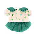 Green Heart Sweatshirt With Skirt