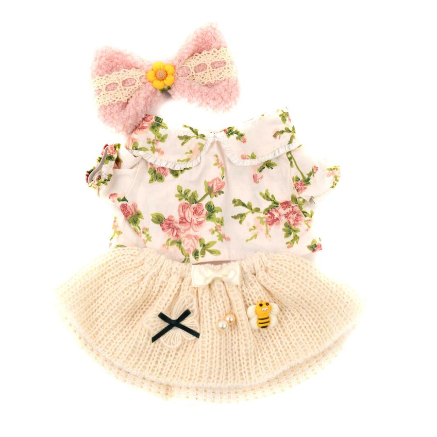 Floral Sweater Dress-Pink Elephant Gift Bundle