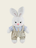 Homeyfriends Cute Jointed Bunny With  Striped Overalls