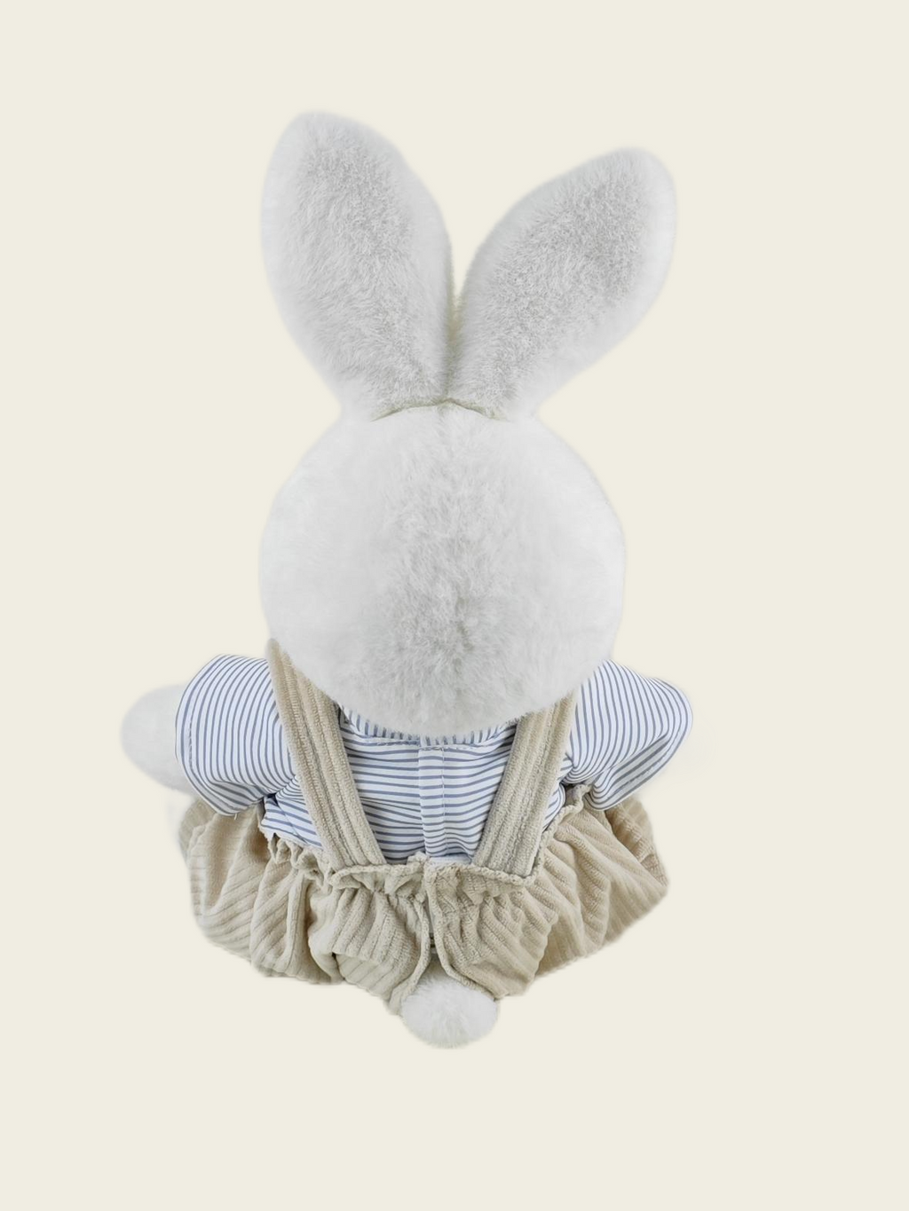 Homeyfriends Cute Jointed Bunny With  Striped Overalls