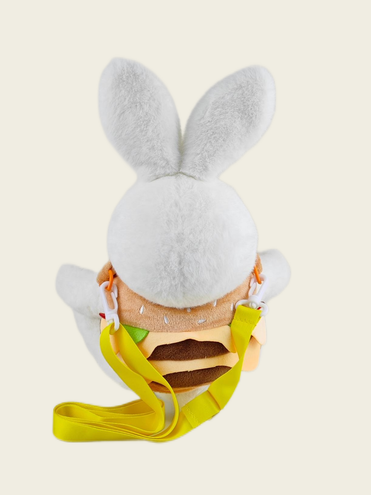 Homeyfriends Cute Jointed Bunny With  ​​Hamburger​​ Overalls