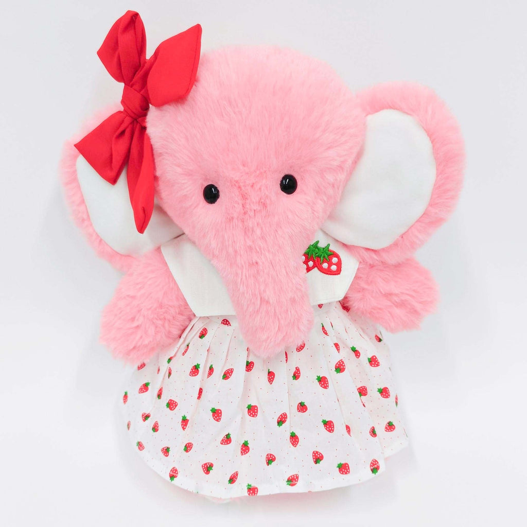 Strawberry Dress Set with Collar