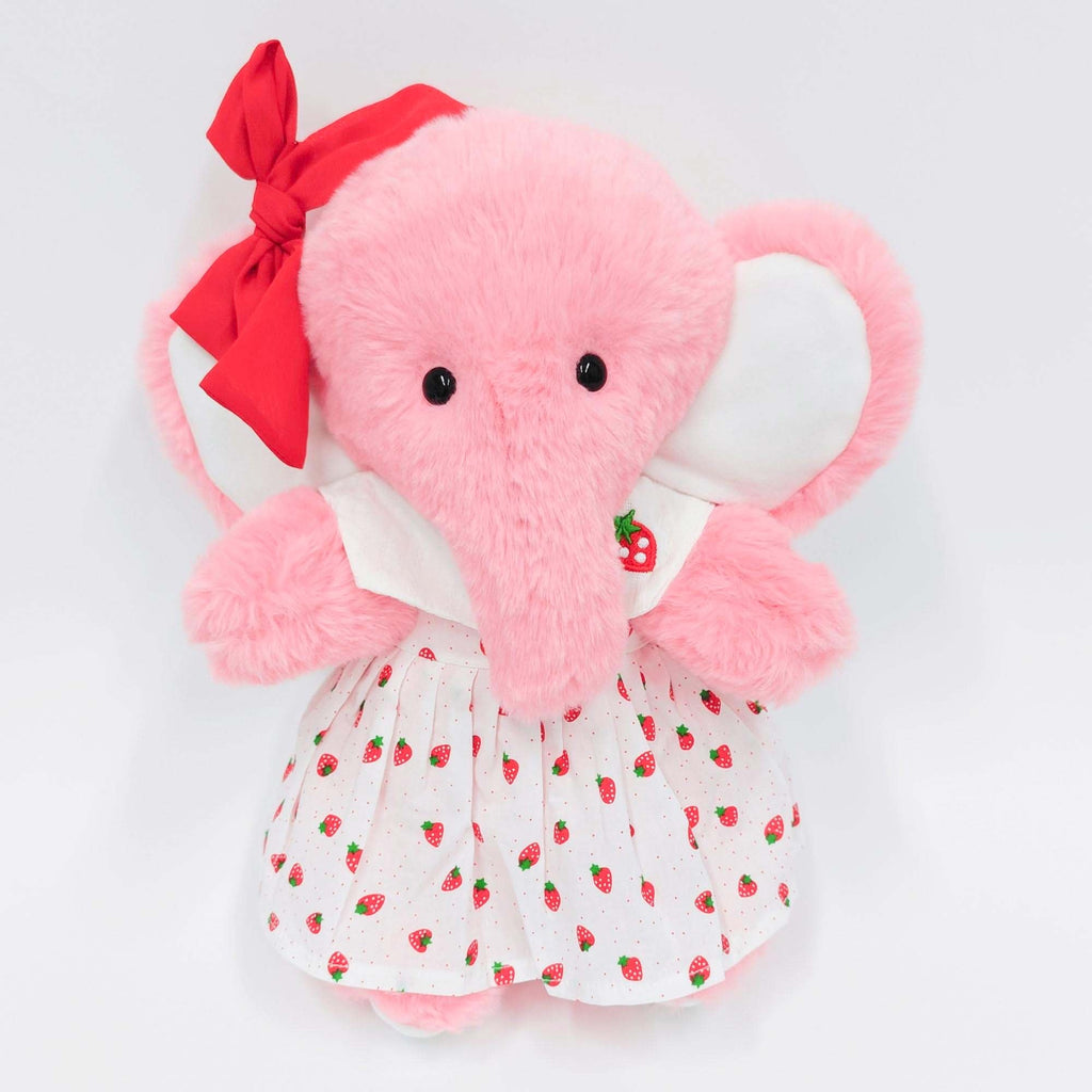 Strawberry Dress Set with Collar-Pink Elephant Gift Bundle