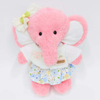 Furry Jacket And Blue Floral Dress-Pink Elephant Gift Bundle
