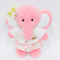 Furry Jacket And Pink Floral Dress-Pink Elephant Gift Bundle