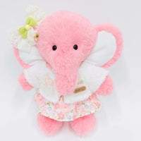 Furry Jacket And Pink Floral Dress-Pink Elephant Gift Bundle