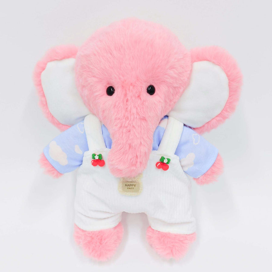 Cherry Overalls-Pink Elephant Gift Bundle